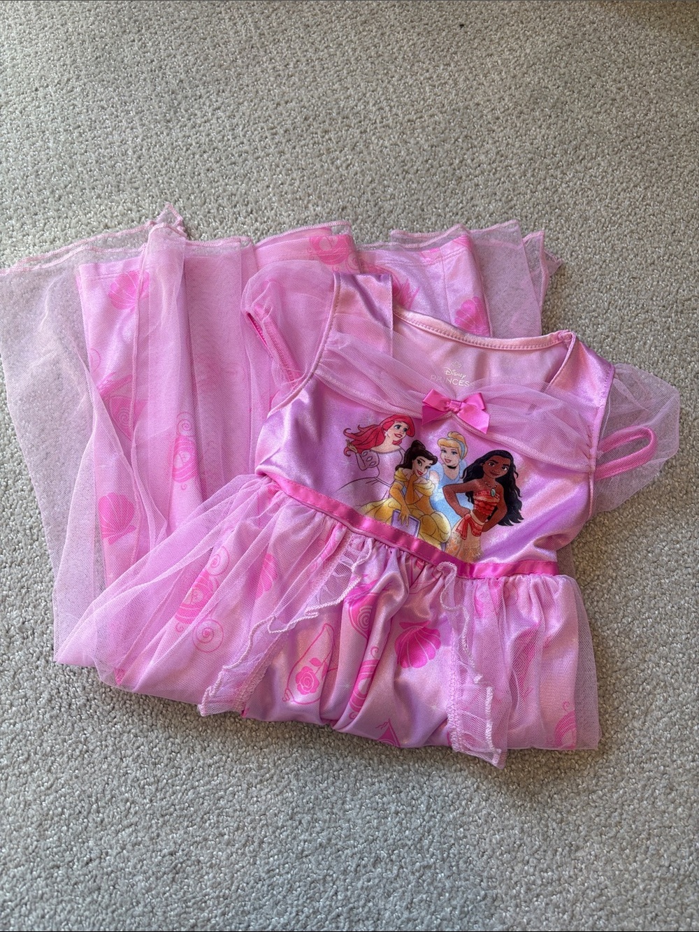 Disney Princess Pink & Light Pink Tulle Dress - Picture 2 of 4